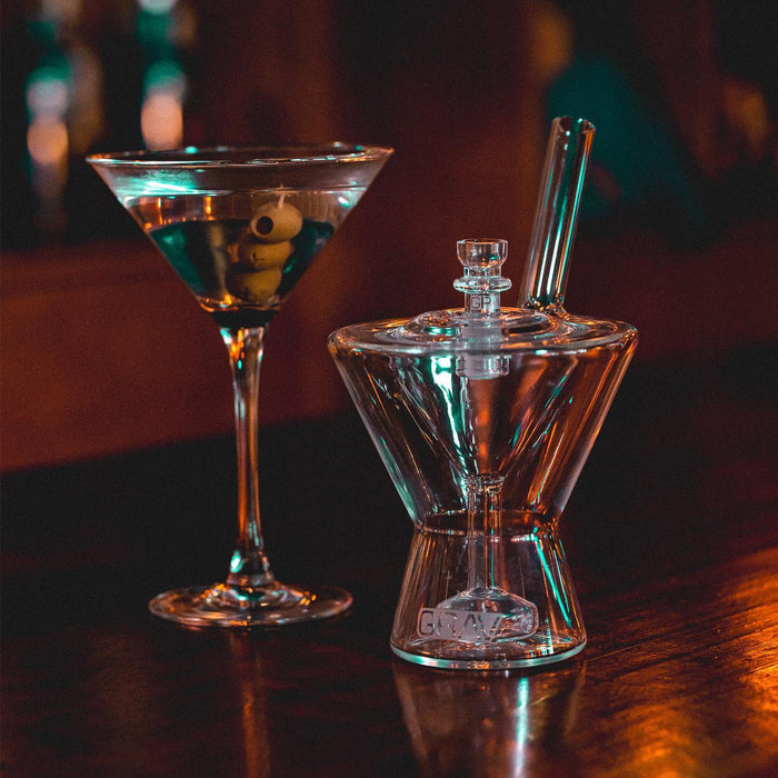 GRAV Martini Glass Water Pipe Bong