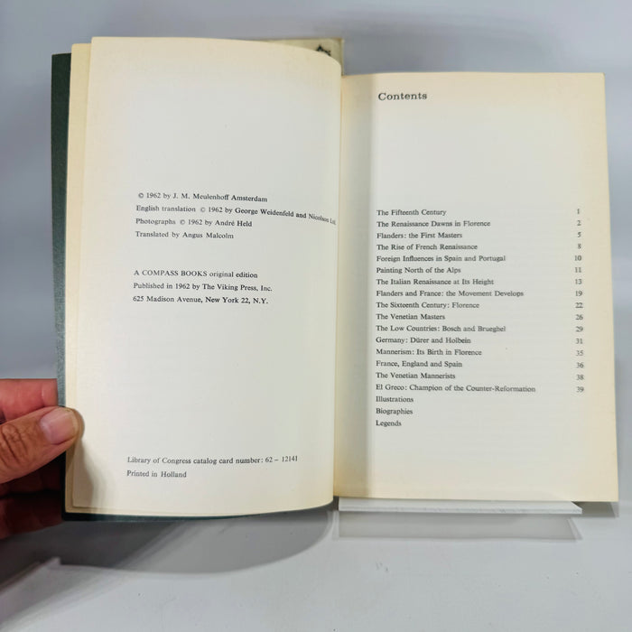Greek Painting (Pierre Devambez, 1962) & Renaissance Painting (Franco Russoli, 1962) – Vintage Art History Paperbacks