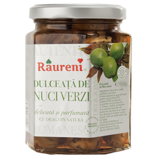 Green Walnut Preserves 250gr (Raureni)