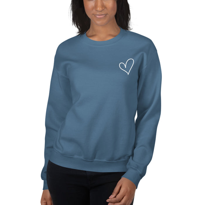 Heart Crew Sweatshirt