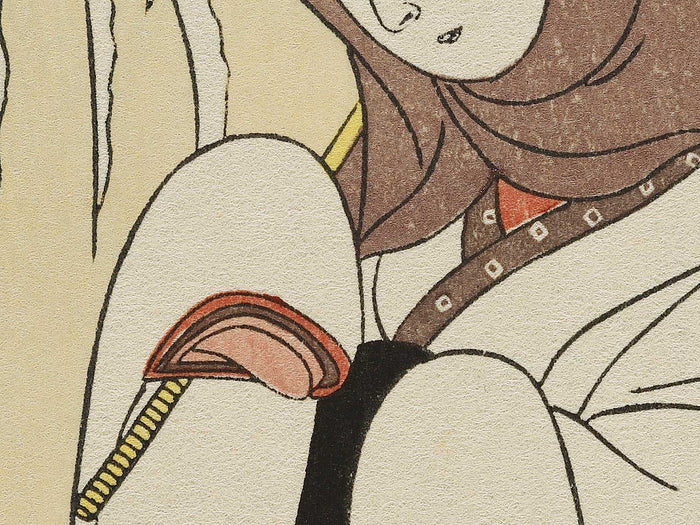 Heron Girl by Suzuki Harunobu, (Medium print size) / BJ325-521
