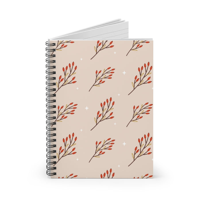 Holiday Spiral Lined Notebook