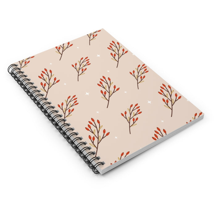 Holiday Spiral Lined Notebook