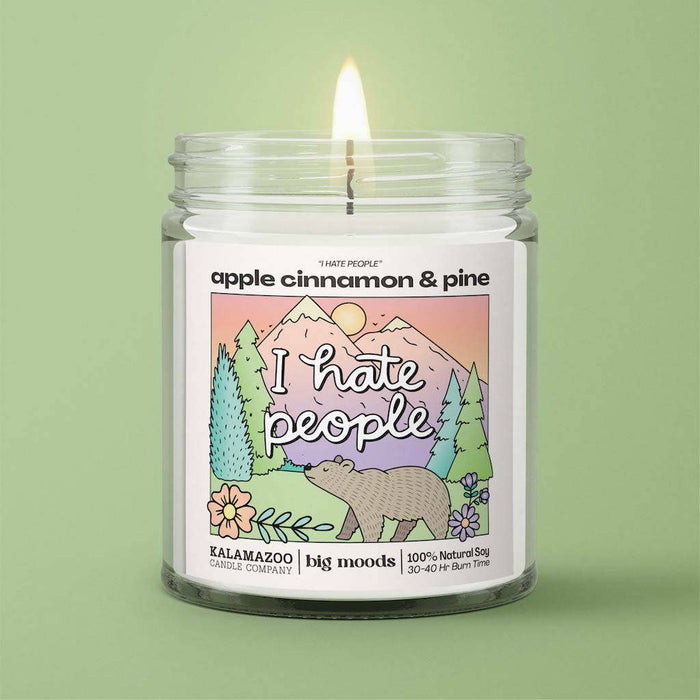 I Hate People Soy Candle