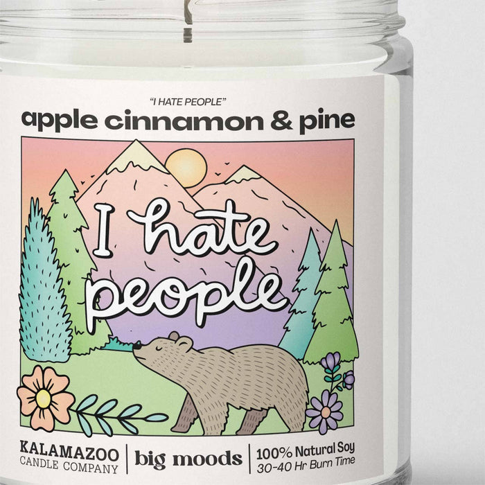 I Hate People Soy Candle