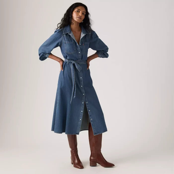 Journey Long-sleeve Maxi Dress