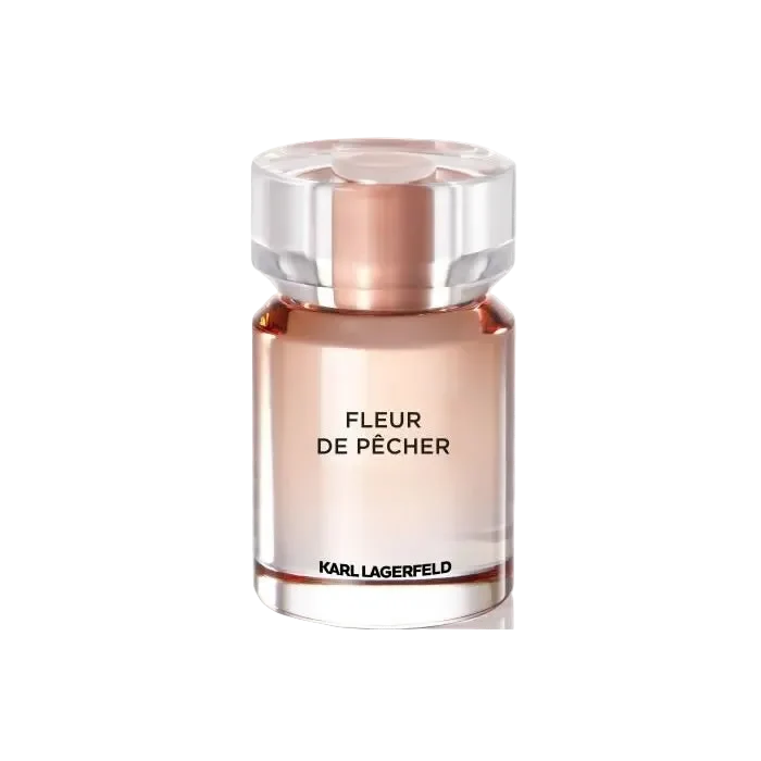 Image 2 : Parfum Karl Lagerfeld Fleur de Pêcher vaporisateur 100ml notes pêche et florales — Delvale