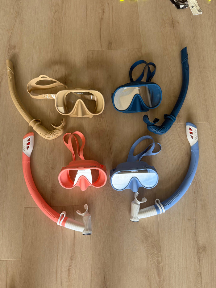 Kids Silicone Mask + Snorkel Set