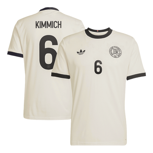 KIMMICH #6 Germany 125th Anniversary Soccer Jersey 2025 White