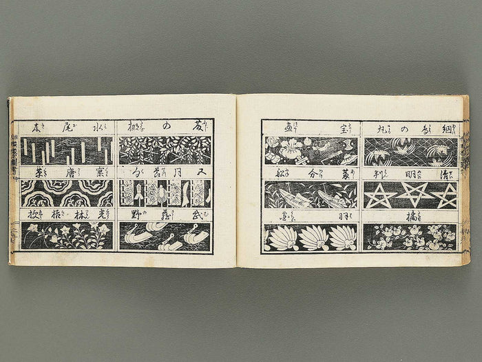 Kodai moyo shikizu ko (Chu) by Kano Motonobu, Katsushika Hokusai, Ogata Korin, Sakai Hoitsu, etc. / BJ354-158