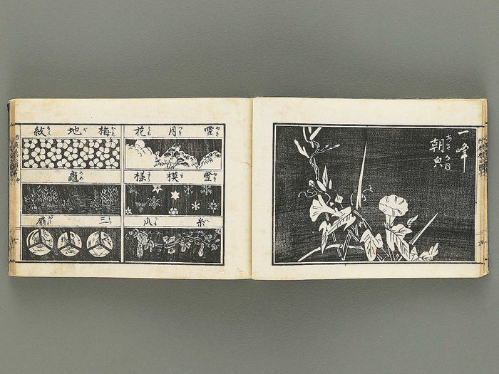 Kodai moyo shikizu ko (Chu) by Kano Motonobu, Katsushika Hokusai, Ogata Korin, Sakai Hoitsu, etc. / BJ354-158