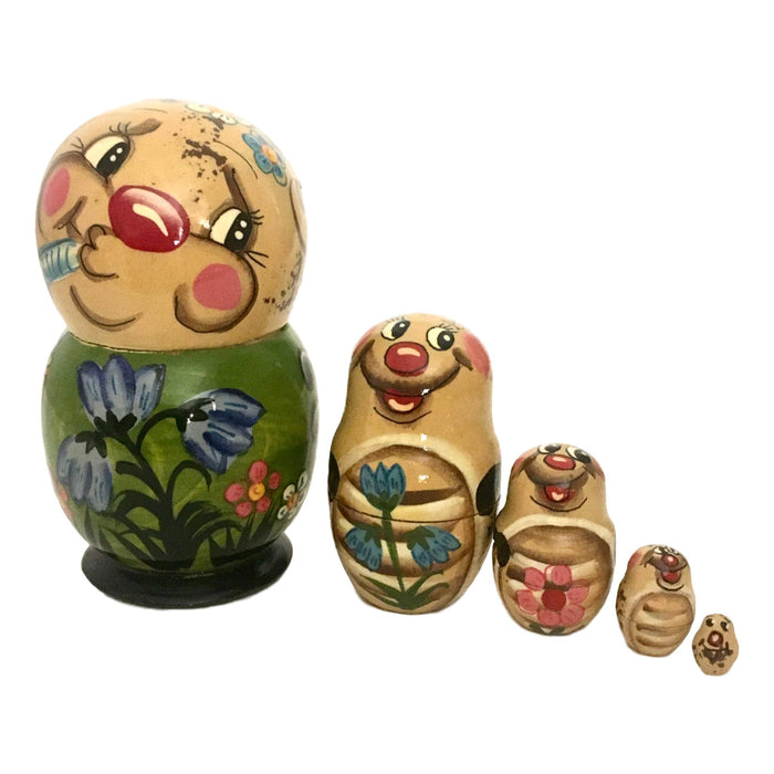 Animals nesting dolls