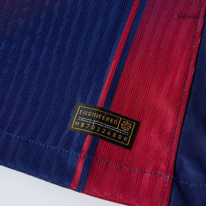 LEWANDOWSKI #9 Barcelona Home Authentic Soccer Jersey 2025/26 - UCL