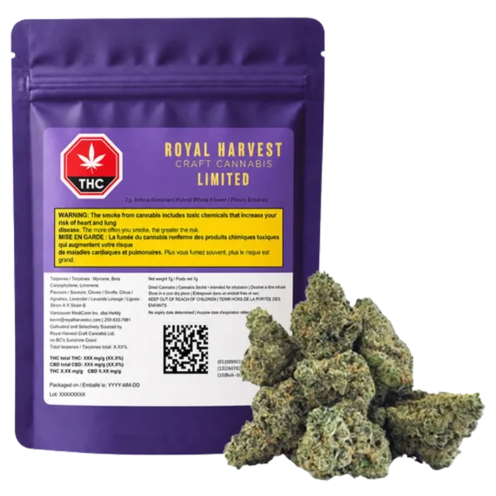 Royal Harvest Craft Cannabis 7 g Limited Flower Flower