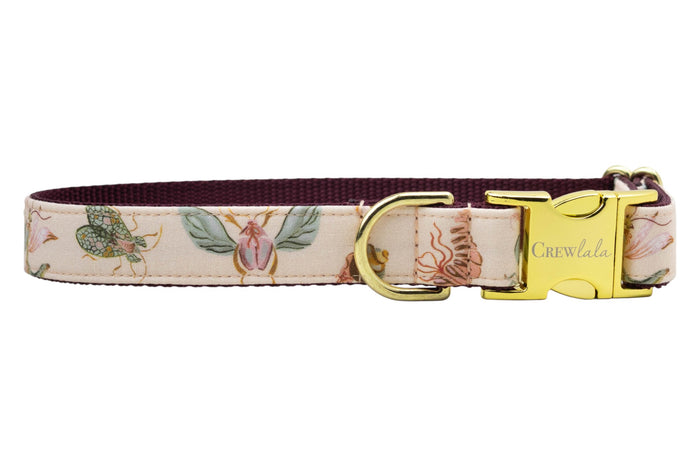 Love Bugs Belle Bow Dog Collar - Crew LaLa