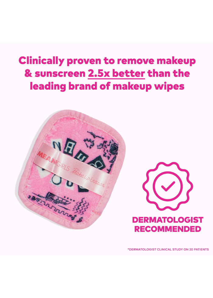 The Original MakeUp Eraser is clinically proven to remove makeup and sunscreen 2.5x better than the leading brand of disposable makeup wipes