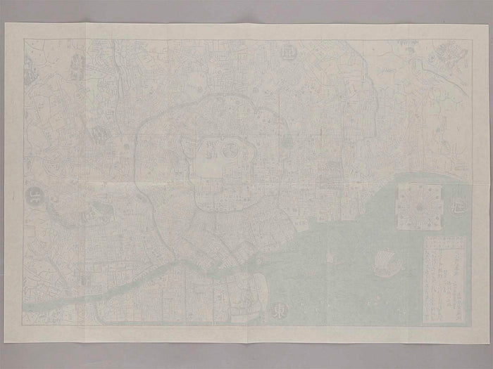 Map of Edo (tokyo)(Large-sized map) / BJ237-020