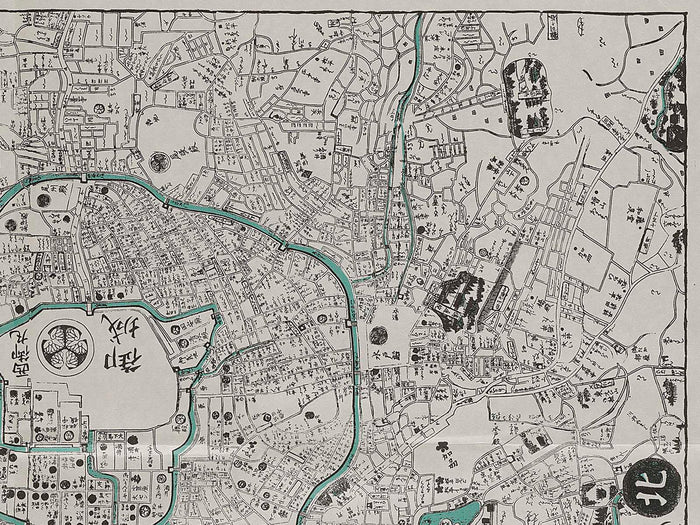Map of Edo (tokyo)(Large-sized map) / BJ237-020
