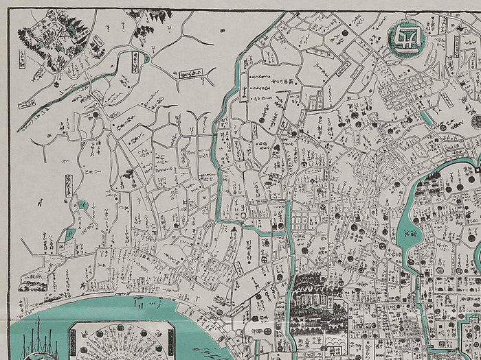 Map of Edo (tokyo)(Large-sized map) / BJ237-020