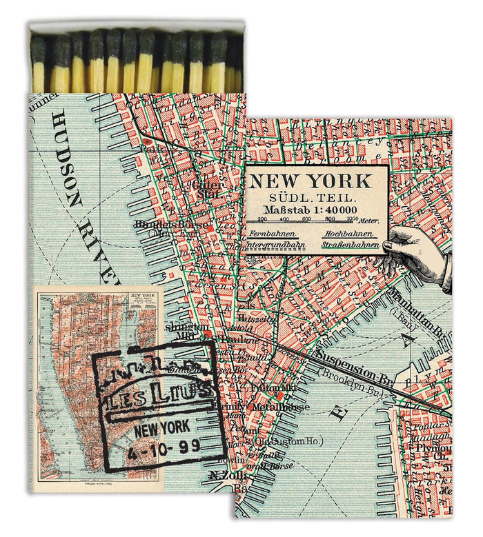 Map of New York Matches