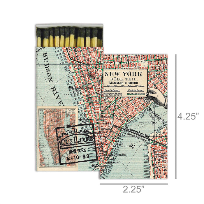 Map of New York Matches