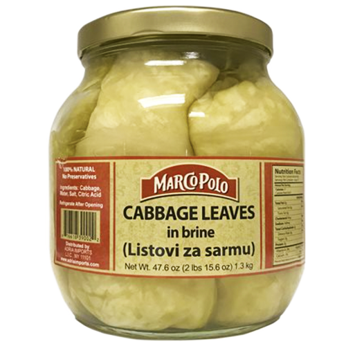 Marco Polo Cabbage Leaves / Kiseli Kupus Listovi 1350g (Marco Polo) - MezeHub