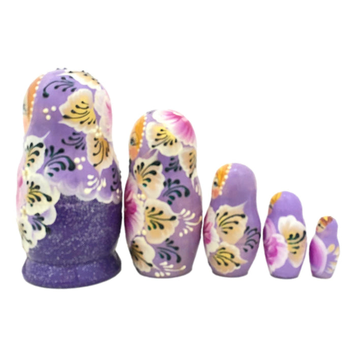 Russian dolls lavender