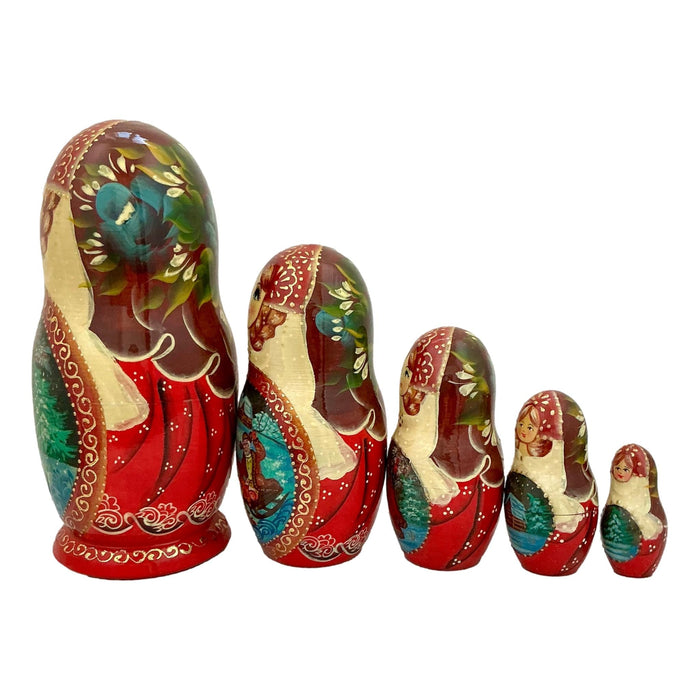 Matryoshka Russian Winter Fairytale Dolls Morozko BuyRussianGifts Store