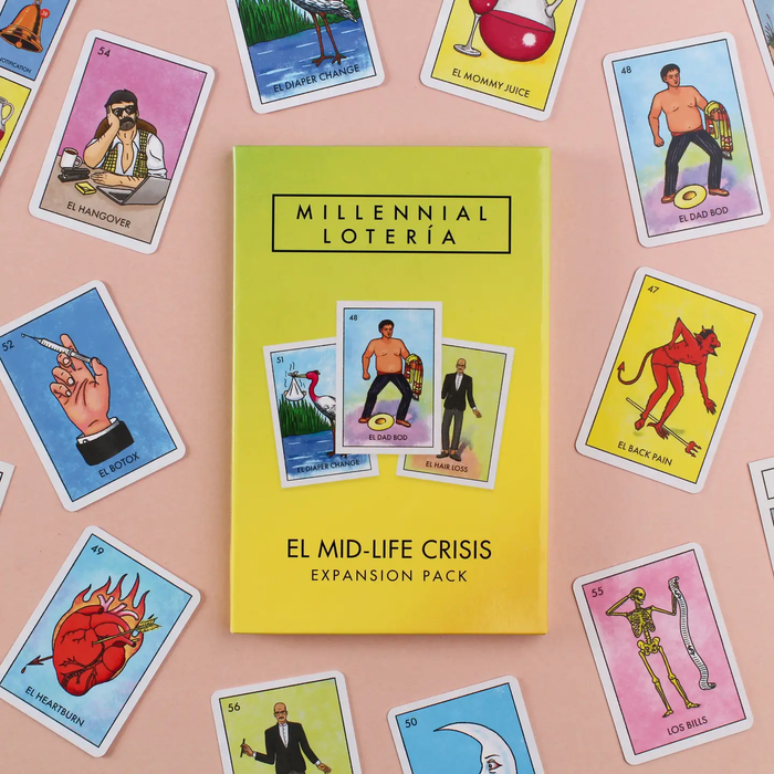 Millennial Loteria El Midlife Crisis Expansion Pack