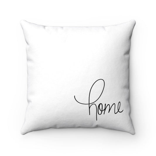 Minimalist Home Polyester Square Pillow