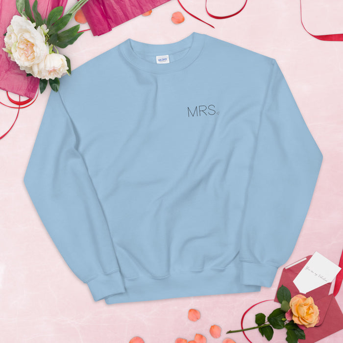 Mrs. Heart Sweatshirt