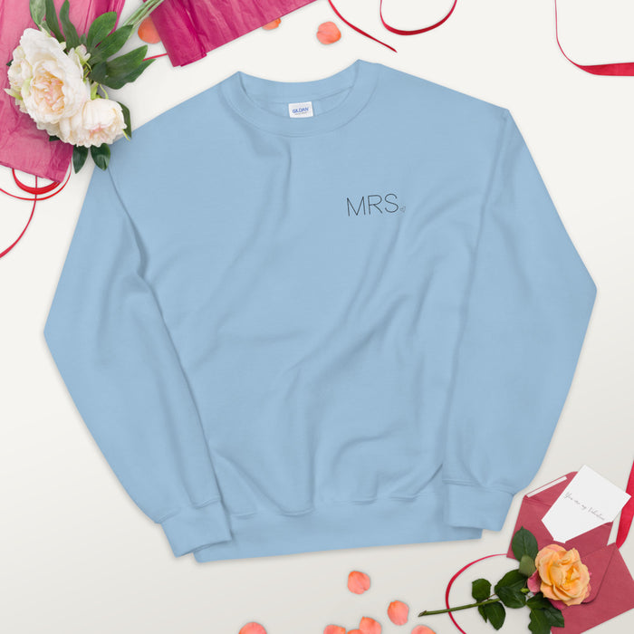 Mrs. Heart Sweatshirt