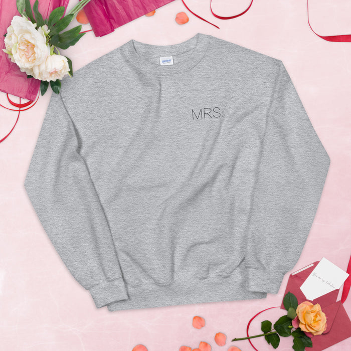 Mrs. Heart Sweatshirt
