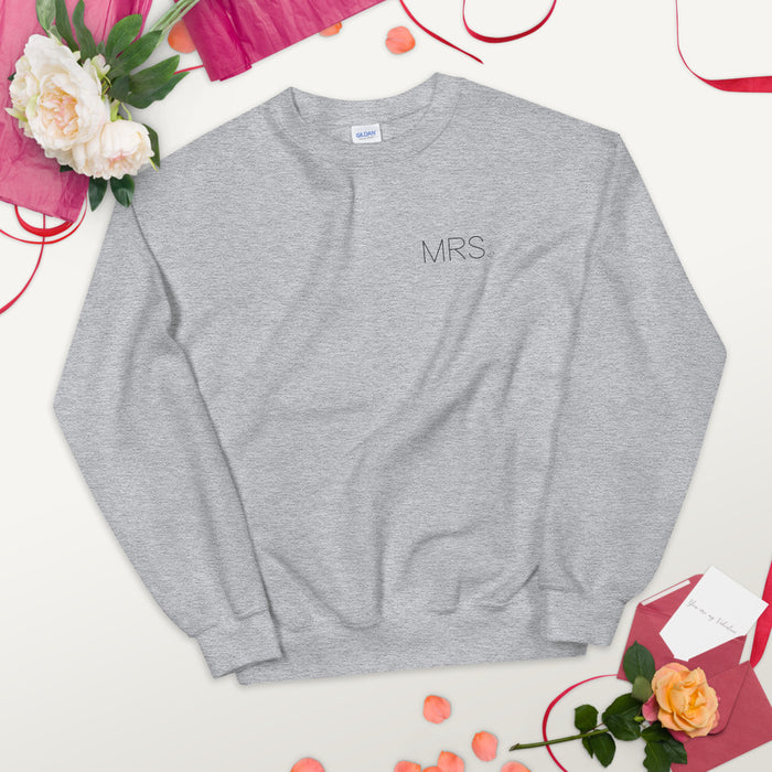 Mrs. Heart Sweatshirt