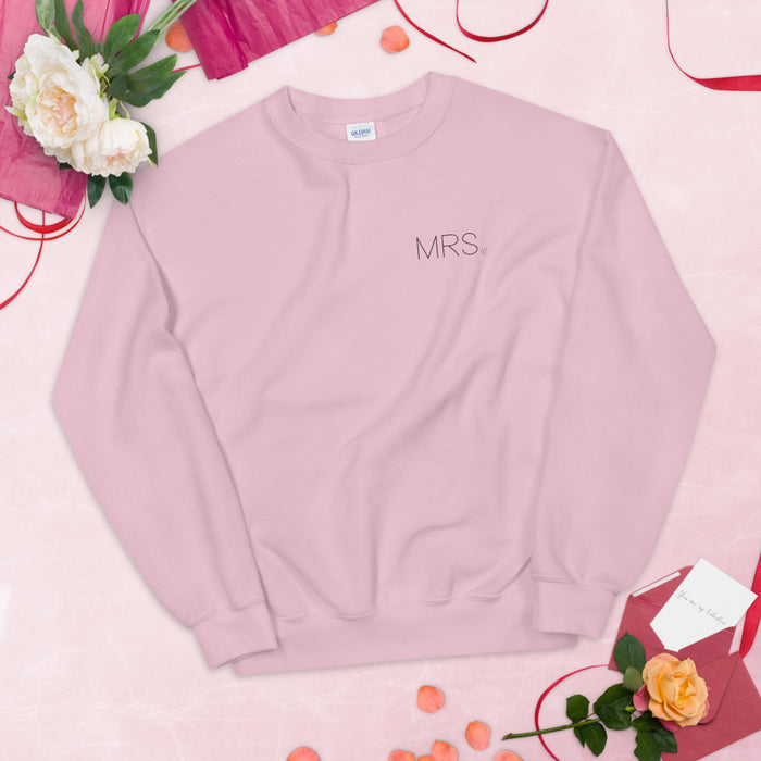 Mrs. Heart Sweatshirt