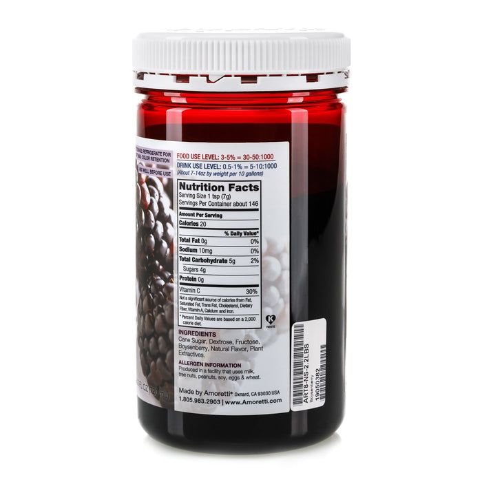 Natural Boysenberry Artisan Flavor by Amoretti