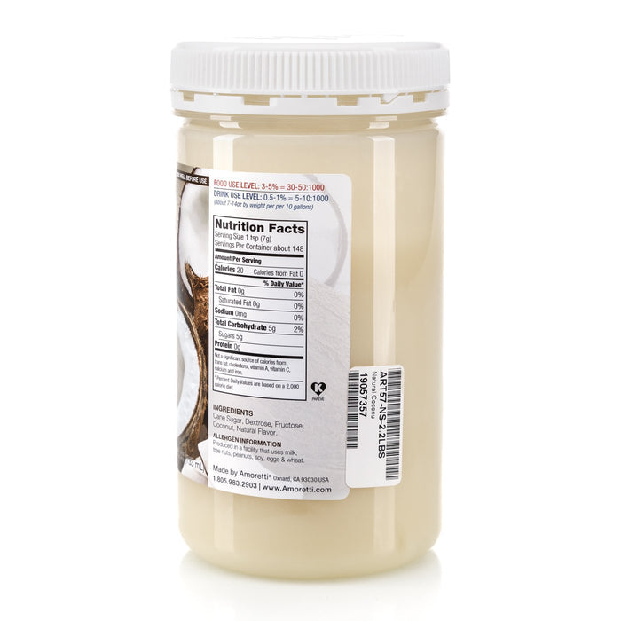 Natural Coconut Cream Artisan by Amoretti