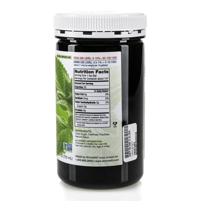Natural Creme De Menthe Artisan Flavor by Amoretti