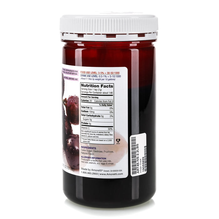 Natural Grape Artisan Flavor by Amoretti