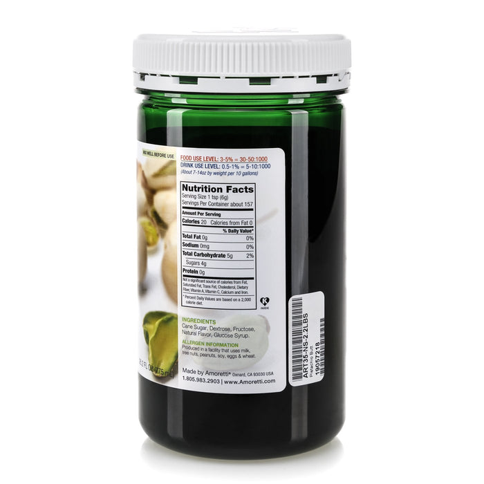 Natural Pistachio Butter Artisan Flavor by Amoretti