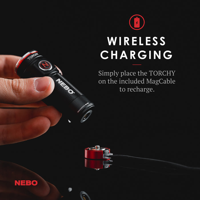 NEBO Torchy Ultra Compact Rechargeable Flashlight