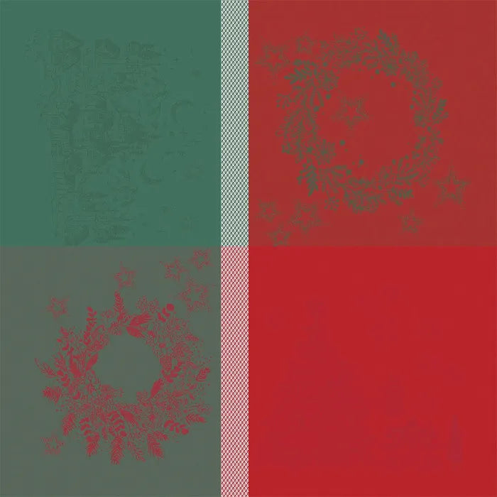 Noel Magique Houx Napkin