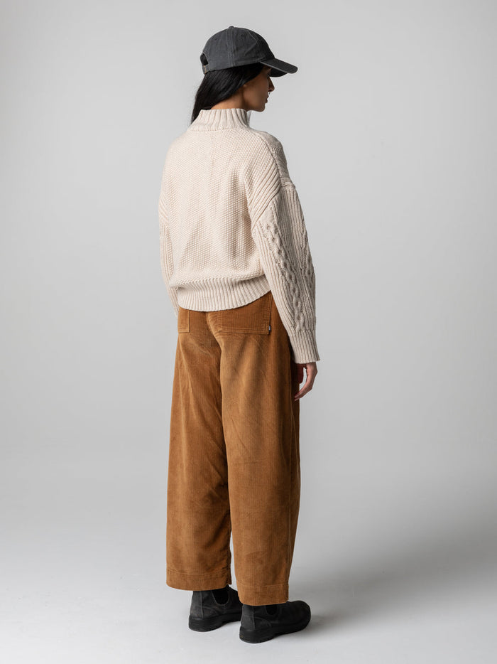 Nova Aran Knit Sweater