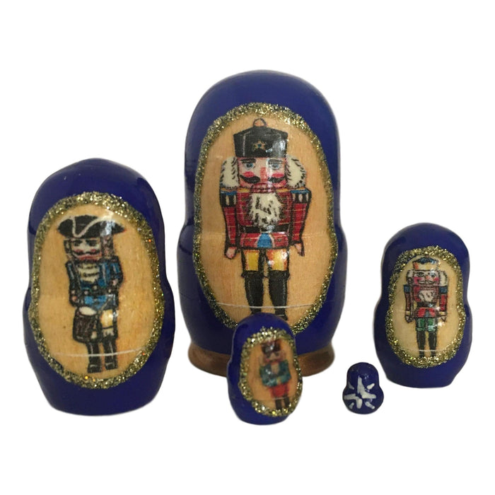 Nutcracker nesting dolls