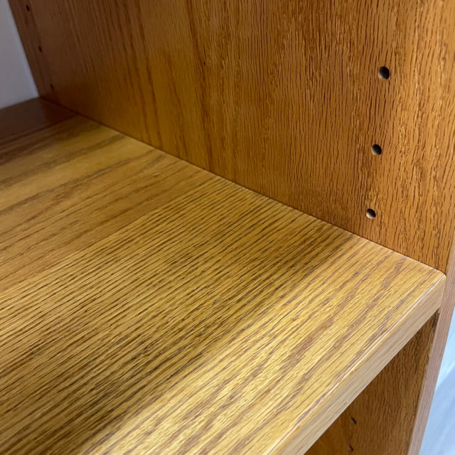 Oak Bookcase - Adjustable Shelves