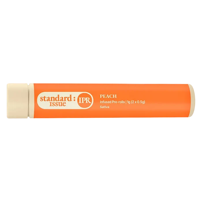 Standard Issue 1 g Peach Infused PR 2 x 0.5 g Pre-Rolls