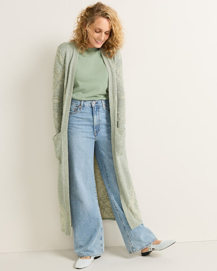 Pendleton Textured Cotton Cardigan
