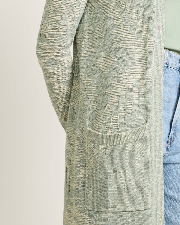 Pendleton Textured Cotton Cardigan