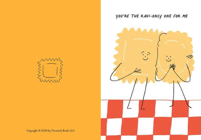Penne Pals 12 Pasta Pun Notecards & Envelopes