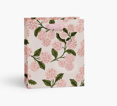 Pink Hydrangea Gift Bags
